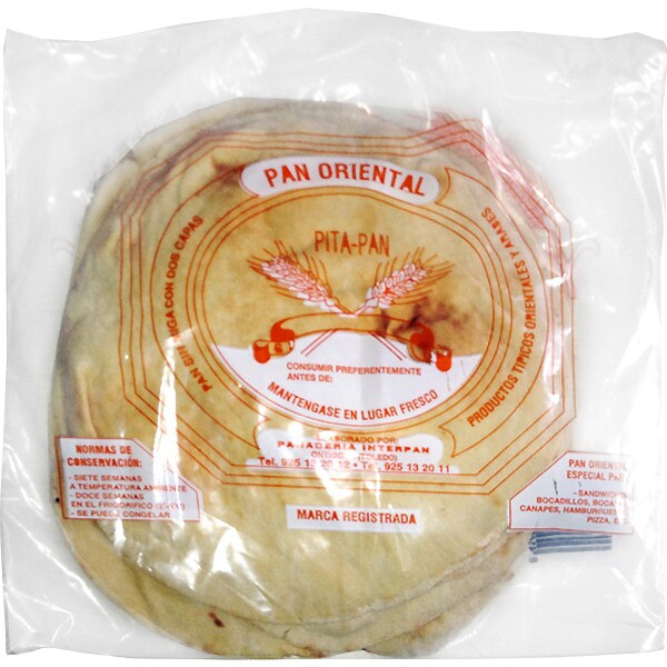 pan de pita bolsa 300 g · PAN ORIENTAL · Supermercado El Corte Inglés