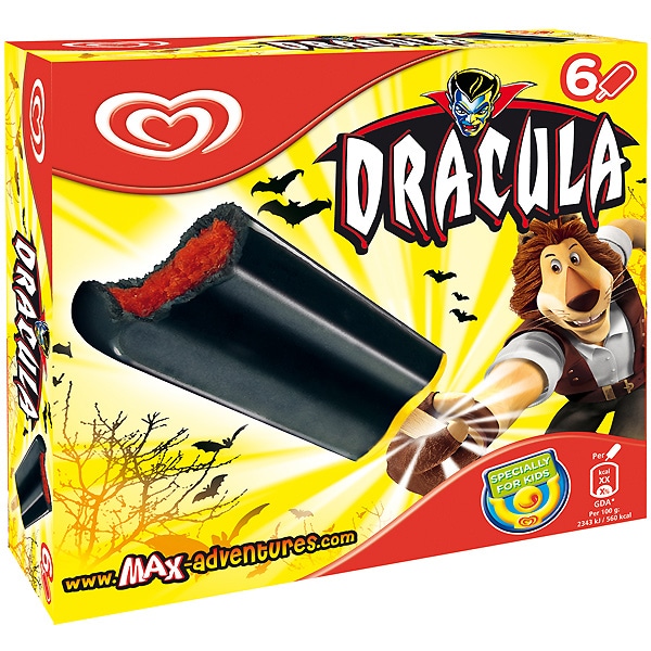 Resultat d'imatges de gelat dracula