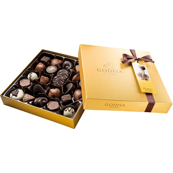 Gold assorted chocolates 24 pieces case 290 g · GODIVA · Supermercado