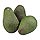 Abacate Peso Aproximado por 330 g