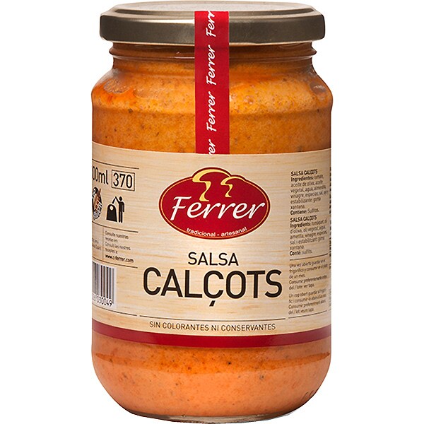salsa calçots frasco 300 g · FERRER · Supermercado El Corte Inglés
