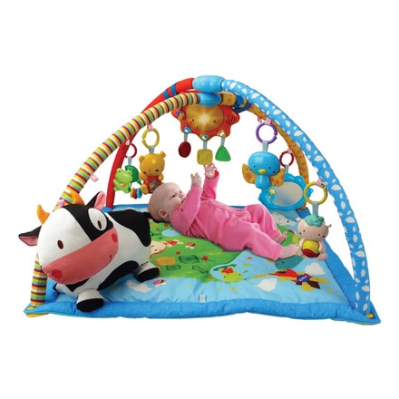 Manta y gimnasio cantarín 2 en 1  Baby