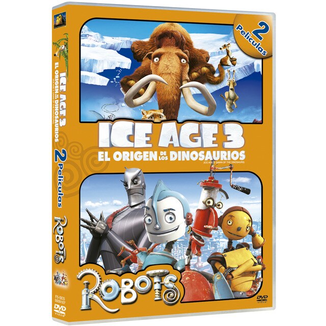 ICE AGE 3+ROBOTS (DVD) · Cine · El Corte Inglés