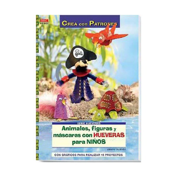Animales, figuras y máscaras con hueveras para niños.pdf