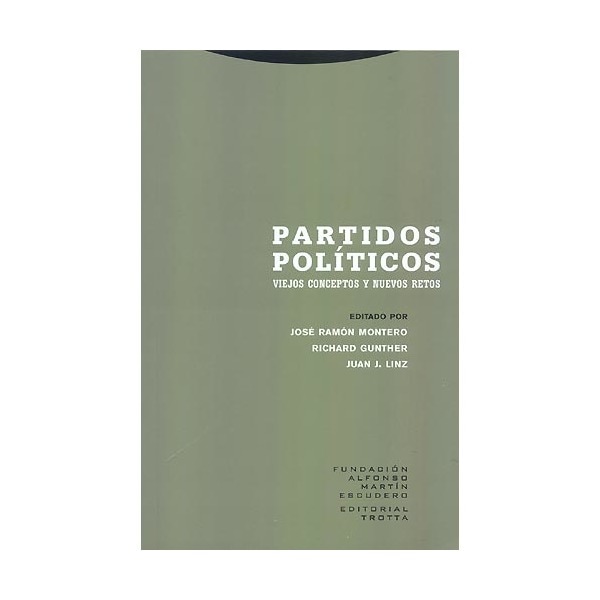 Partidos políticos: Viejos conceptos y nuevos retos