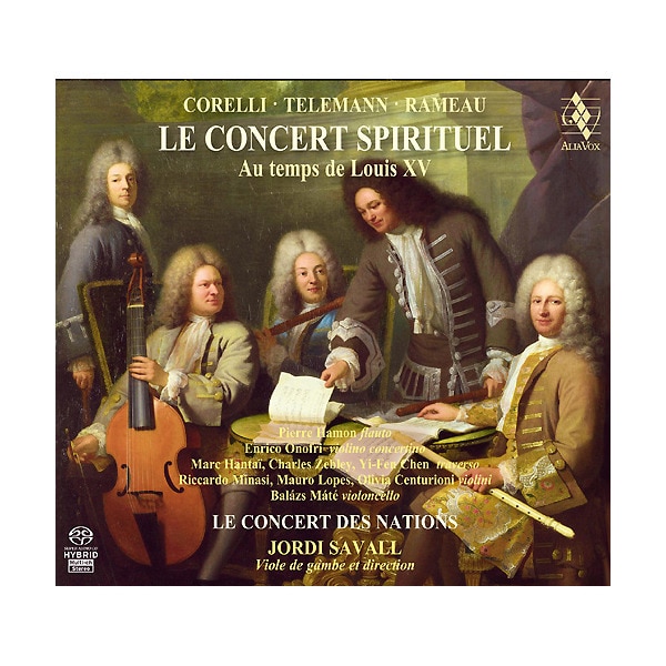 Le concert spirituel au temps de Louis XV (SACD).