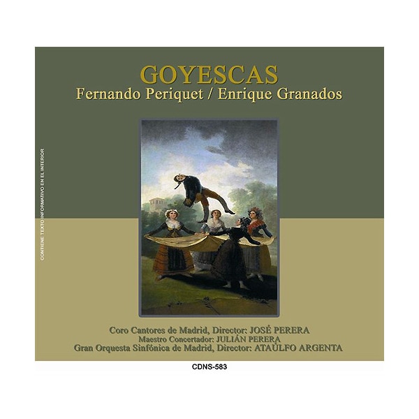 Goyescas CD