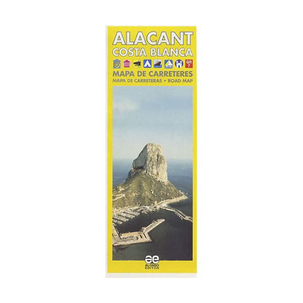 Imagem 0 de Alacant - costa blanca: mapa de carreteres = mapa de carreteras = road map (Varios)
