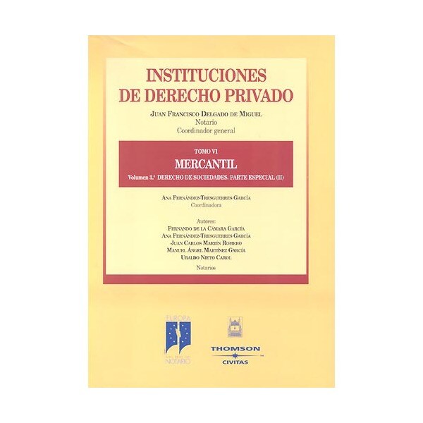 Instituciones de derecho privado. Tomo vi, mercantil. Volumen 3º. Derecho de sociedades. Parte especial.pdf