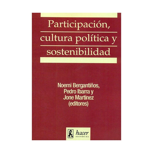 Imagem 0 de Participación. Cultura Política Y Sostenibilidad