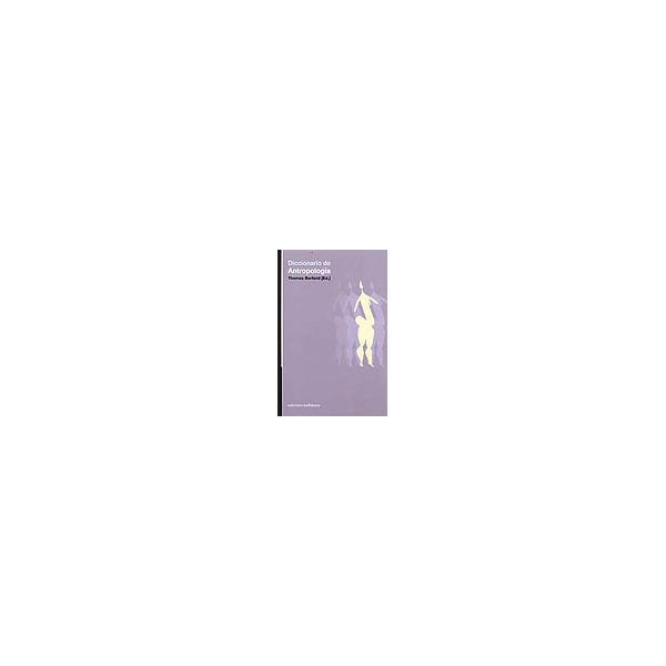 DICCIONARIO DE ANTROPOLOGIA - Thomas Barfield