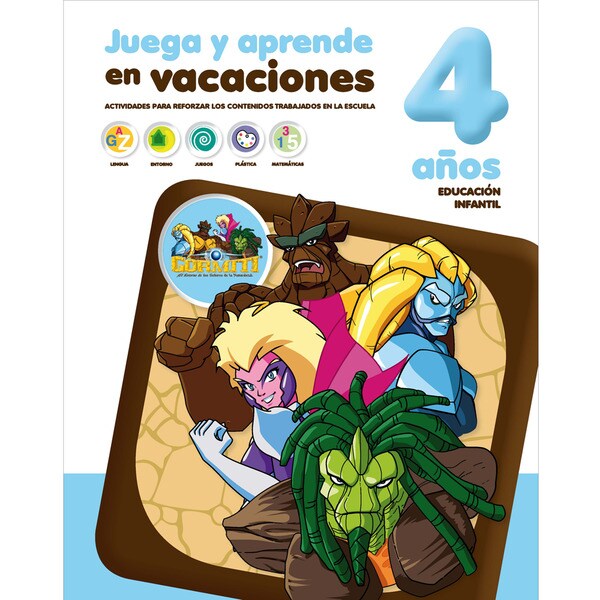 Gormiti: juega y aprende en vacaciones - 4 años.pdf