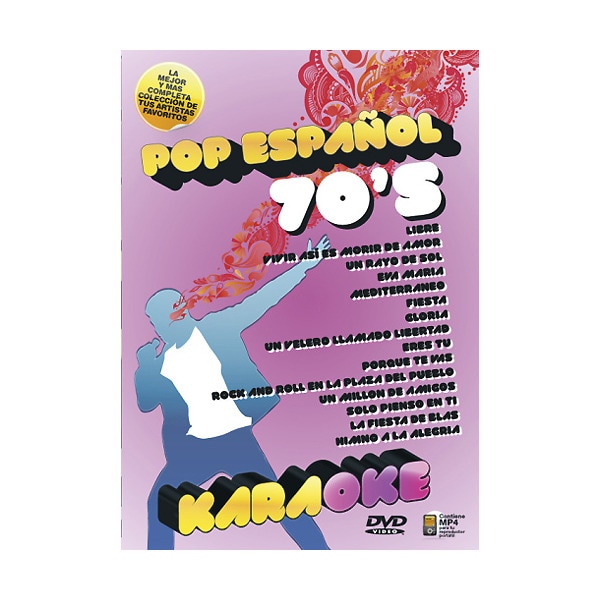 Karaoke pop espanol 70s DVD
