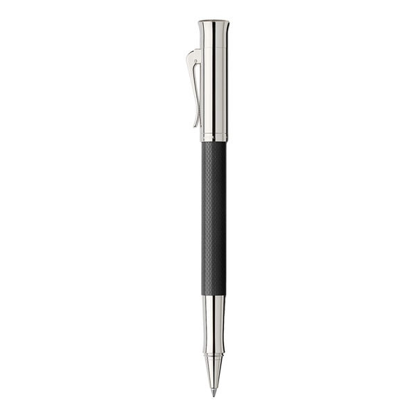 Roller Guilloche resina negra Graf von Faber Castell.