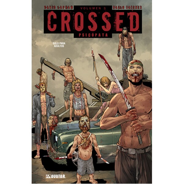 Crossed nº 3 psicopata (Tapa blanda)