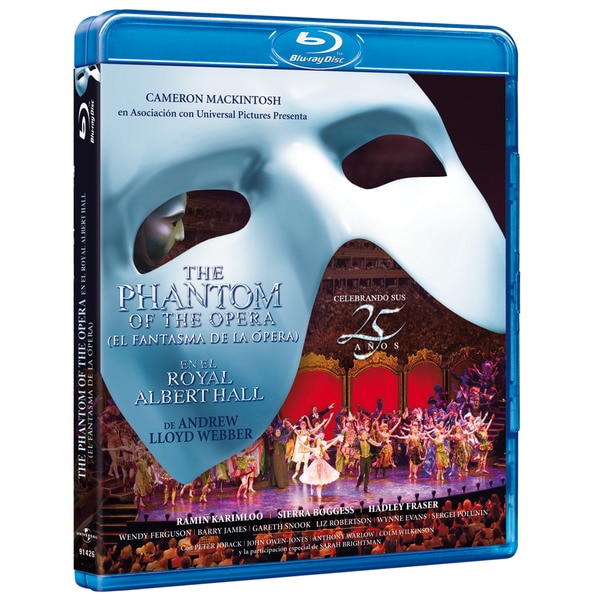 El Fantasma de la Ópera (Blu-Ray).
