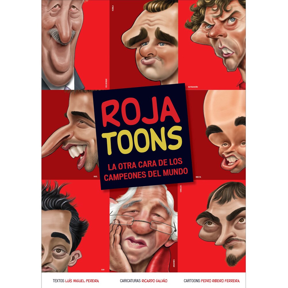 Roja toons. La otra cara de los campeones del mund (Tapa dura)