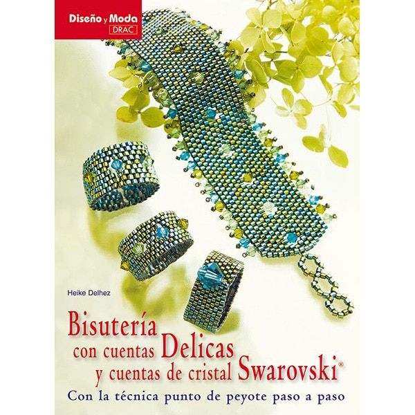Bisuteria con cuentas delicas y cuentas de cristal (Tapa blanda)