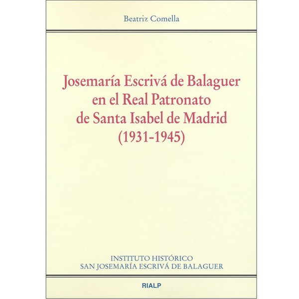 Josemaría escrivá de balaguer en el real patronato de santa isabel de madrid.pdf