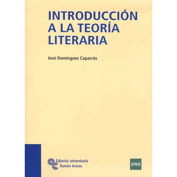 Introducción a la teoría literaria (Tapa blanda)