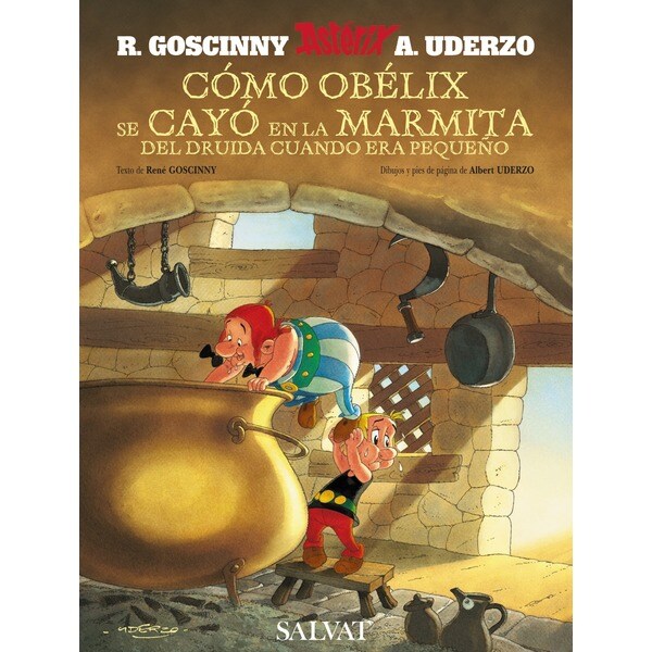 Cómo obélix se cayó en la marmita del druida cuando era pequeño.pdf