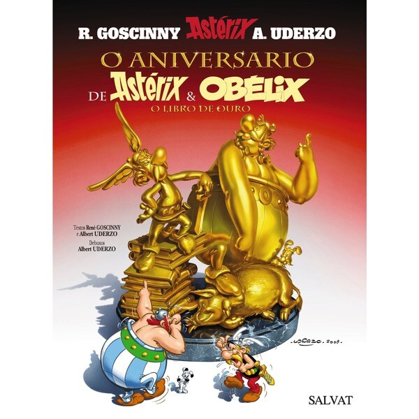 O aniversario de Astérix e Obélix. O libro de ouro (Tapa dura)