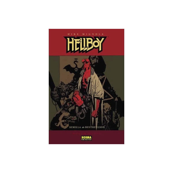 HELLBOY 01: SEMILLA DE DESTRUCCIÓN (Ed. Cartoné) (Tapa dura)