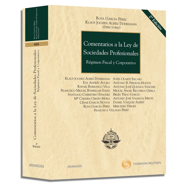 Comentarios a la ley de sociedades profesionales: Régimen fiscal y corporativo.pdf