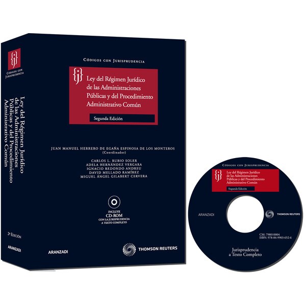 Ley del régimen jurídico de las administraciones públicas y del procedimiento administrativo común: Incluye cd.pdf