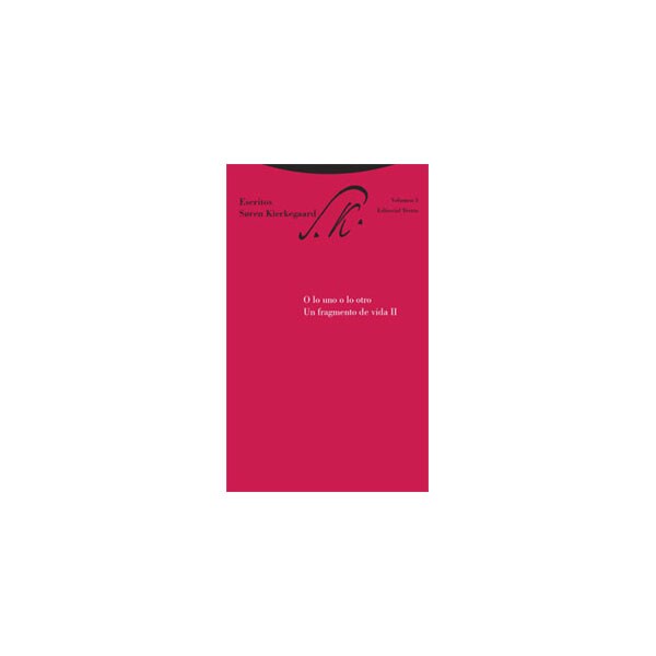 O lo uno o lo otro. Un fragmento de vida ii: Escritos ii/2.pdf