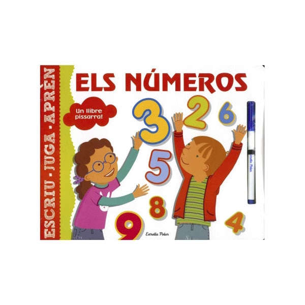 Els números: Un llibre pissarra!