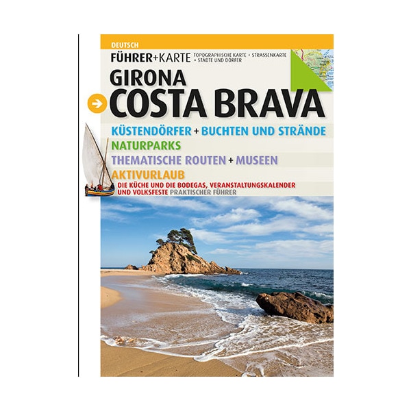 Costa Brava, führer + karte: Girona (Tapa blanda)