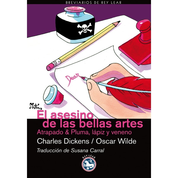El asesino de las bellas artes: atrapado & pluma, lápiz y veneno (Tapa blanda)