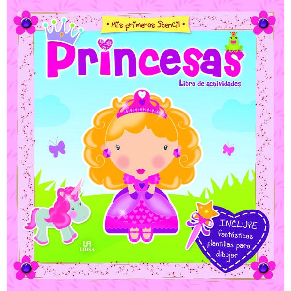 Princesas (mis primeros stencil) (Tapa dura)