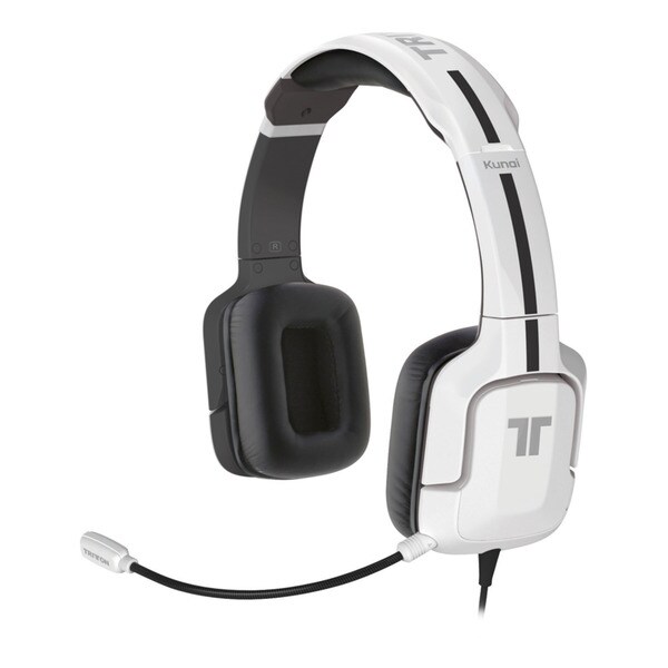 Auriculares + micrófono con cable Tritton Kunai Blanco para PS3/PS4