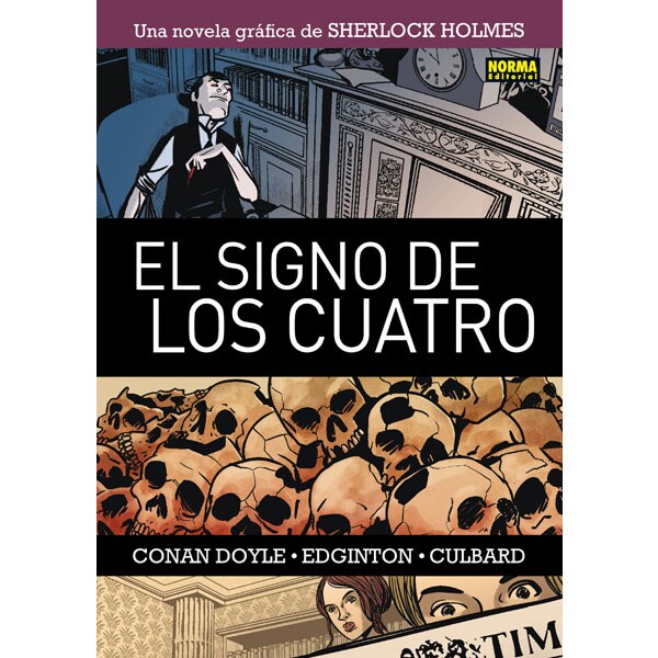 SHERLOCK HOLMES 2 - EL SIGNO DE LOS CUATRO (Tapa dura)