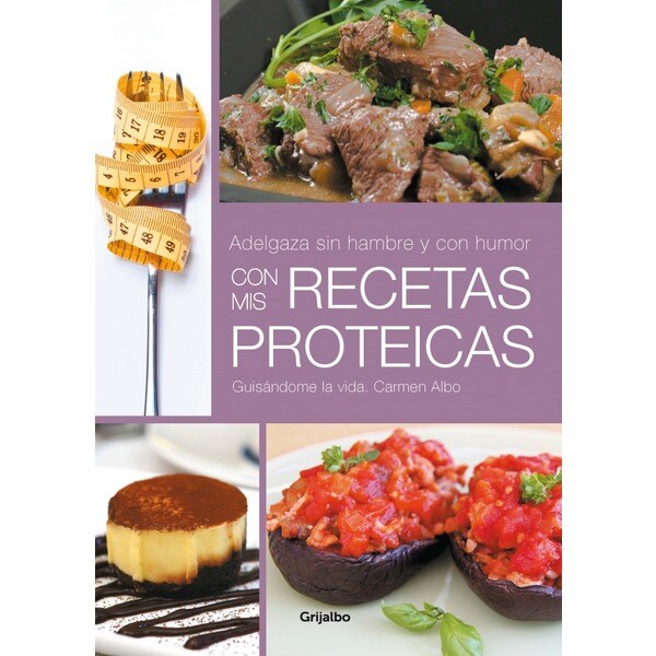 Adelgaza sin hambre y con humor con mis recetas proteicas (Tapa blanda)