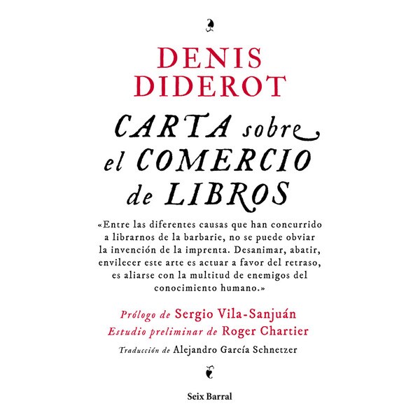 Carta sobre el comercio de libros (Tapa blanda)