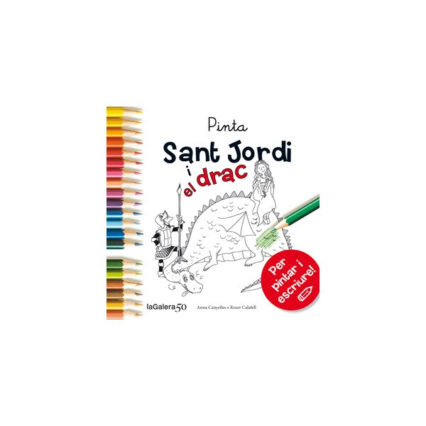 Pinta i escriu sant jordi i el drac.pdf