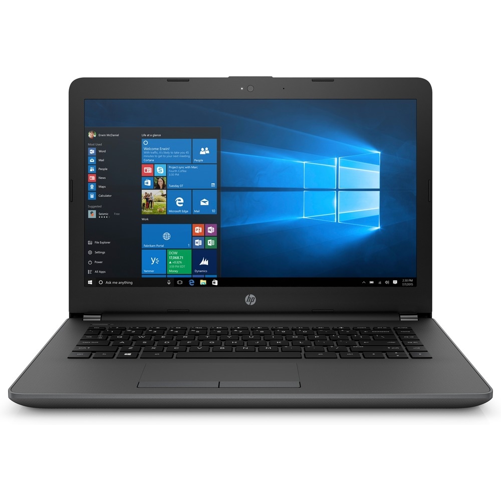 Portátil HP 240 G6, I3-7020U, 8GB, 128GB SSD, 14'', W10 Home, Negro