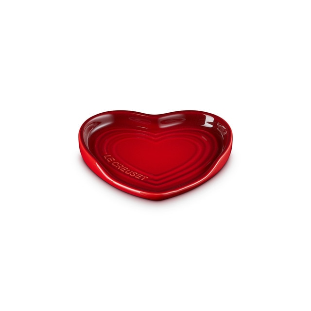 Reposa cucharas corazón de cerámica de gres Le Creuset