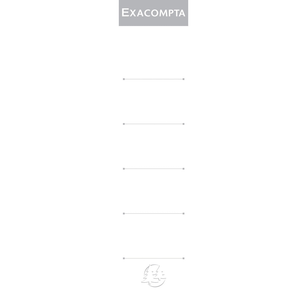 Pack de 10 etiquetas lomo 5