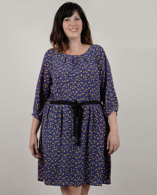 Vestido de mujer Gabrielle x Molly Bracken de manga tres cuartos y ... Vestido de mujer Gabrielle x Molly Bracken de manga tres cuartos y ...