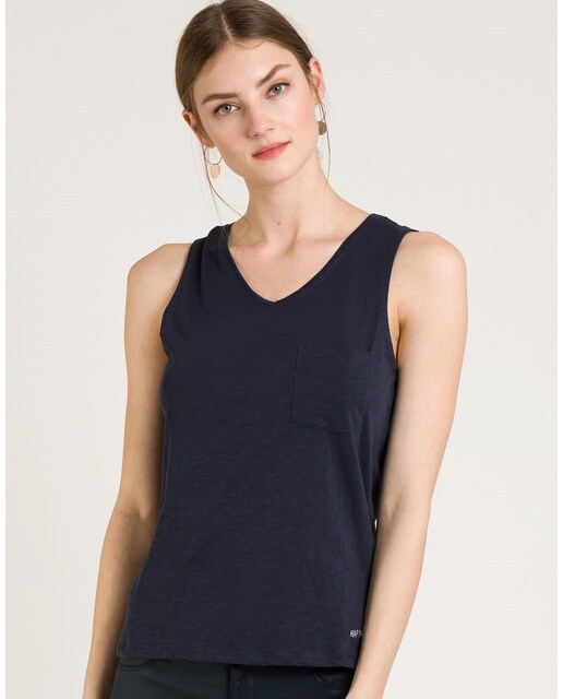 Naf Naf H-Top Camiseta sin Mangas para Mujer
