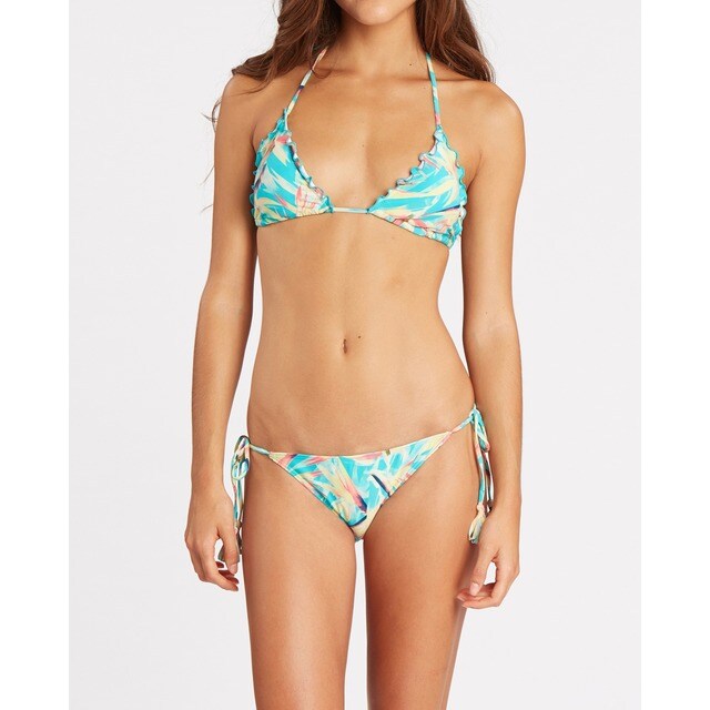 Bikini Billabong Top Ruffles Mujer Paradise De Triangle OPn80wk