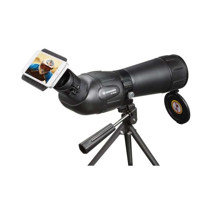Telescopio terrestre 20-60x60 con adaptador para Smartphone Bresser
