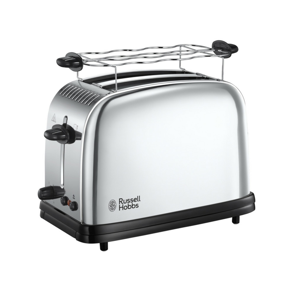 Tostadora Russell Hobbs Victory de Acero Inoxidable con 2 Ranuras Cortas