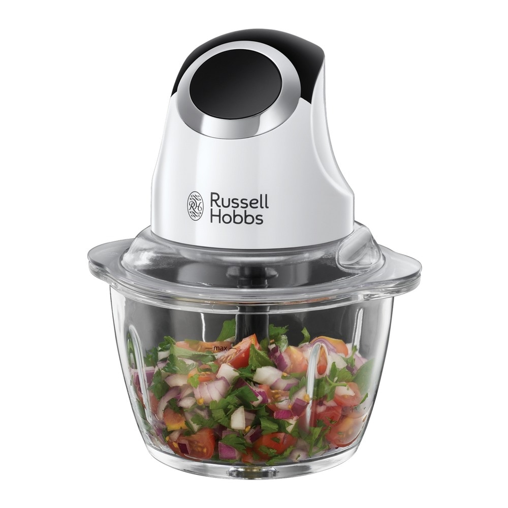 Picadora Russell Hobbs Horizon con cuenco para picar de cristal de 1 l