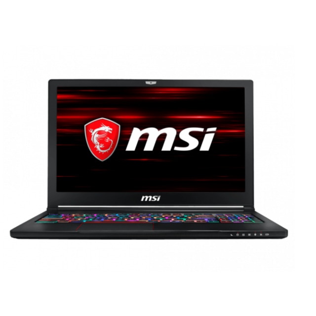 Portatil Gaming MSI GS63 I7-8750H 16G 256 SSD +1T GtX1050 15,6" FreeDOS (SIN SISTEMA OPERATIVO)