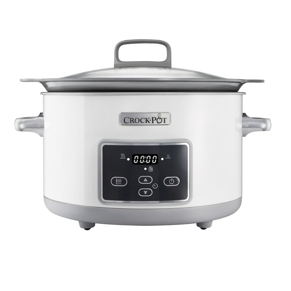 Olla Digital CrockPot CSC026X Duraceramic Blanca 5L